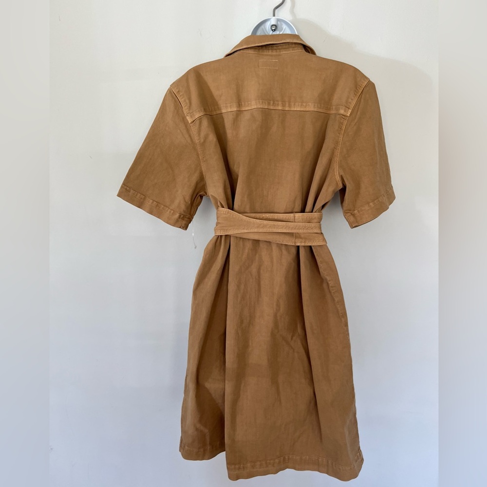 MOTHER The Wrapped Up Mini
Dress In Tan🔥 - Picture 15 of 17